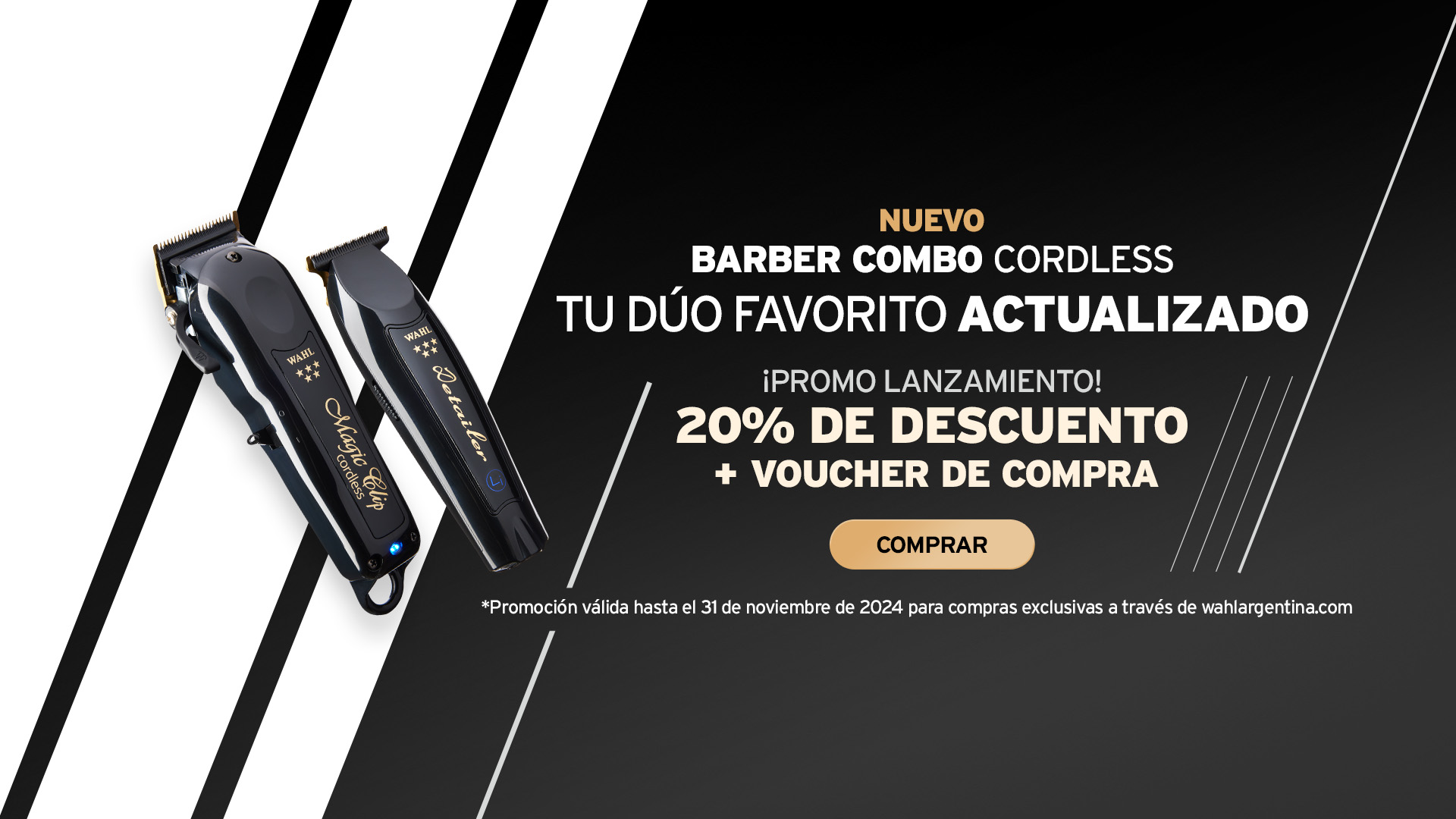 Barber combo cordless